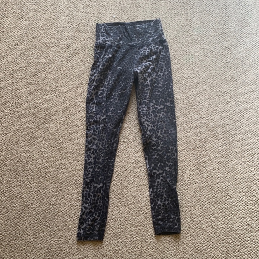 High waist leopard leggings